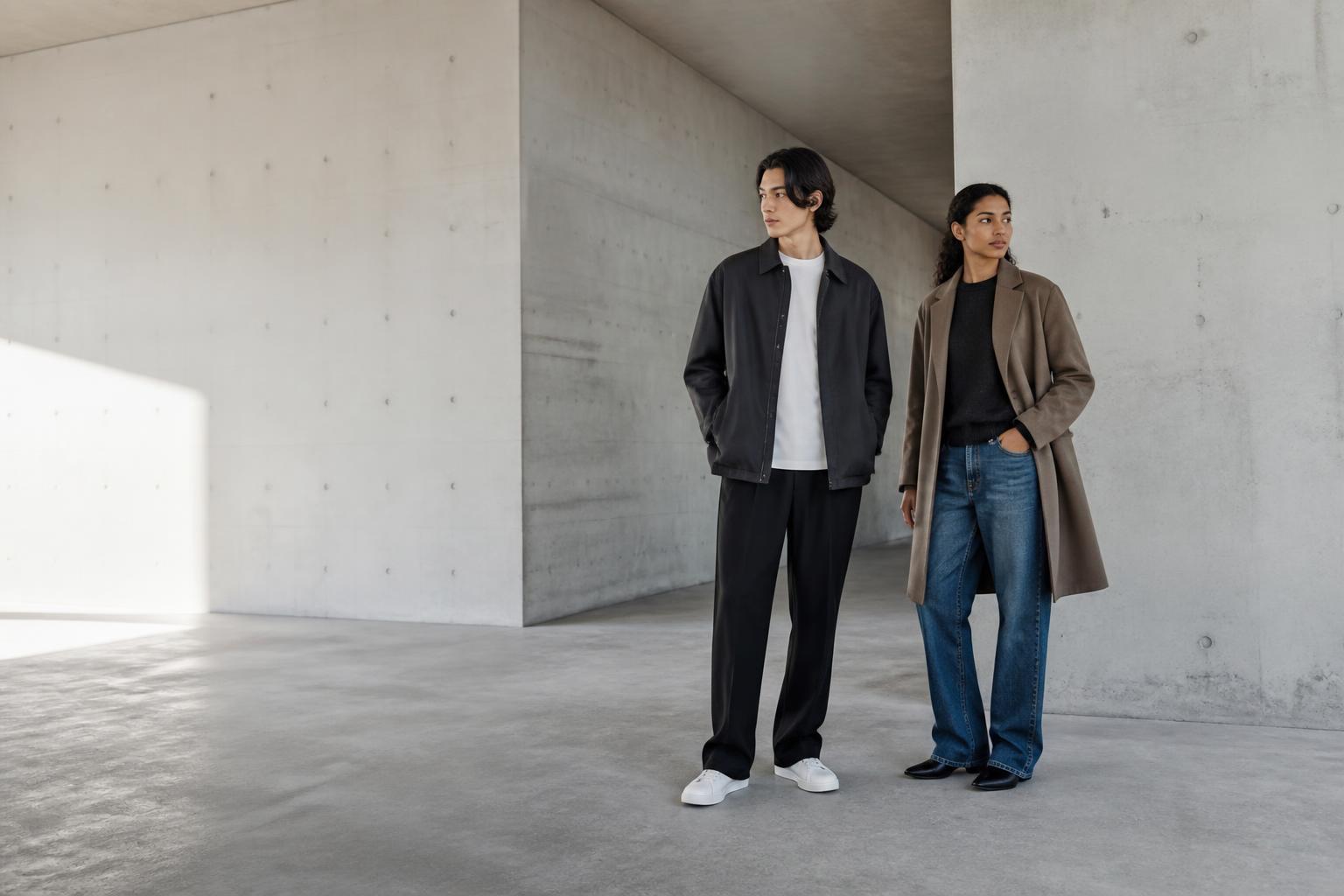Complete modern outfits styled by AUVEN